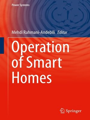 cover image of Operation of Smart Homes